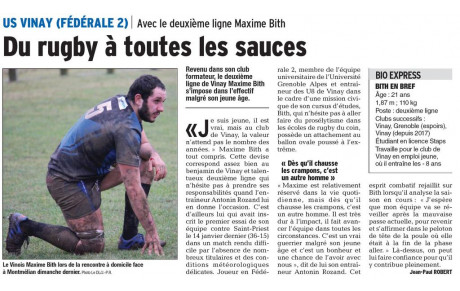 L'article du jour 23/01/2018