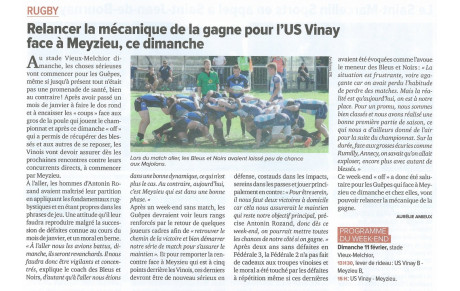 L'article de la semaine 10/02/2018