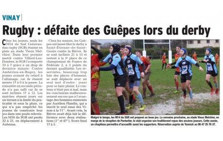 L'article du jour 20/03/2018