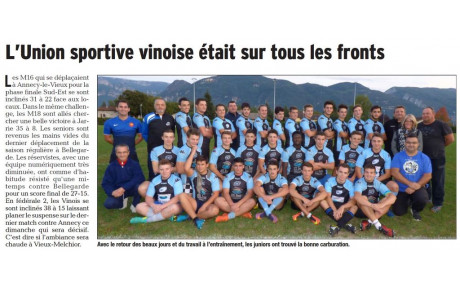 L'article du jour 18/04/2018