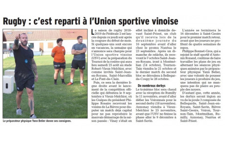 L'article du jour 18/08/2018