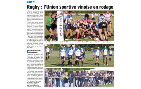 L'article du jour 02/09/2018
