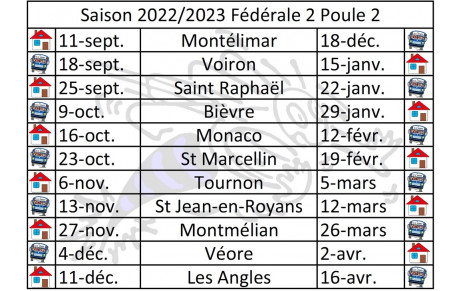 A vos agendas…